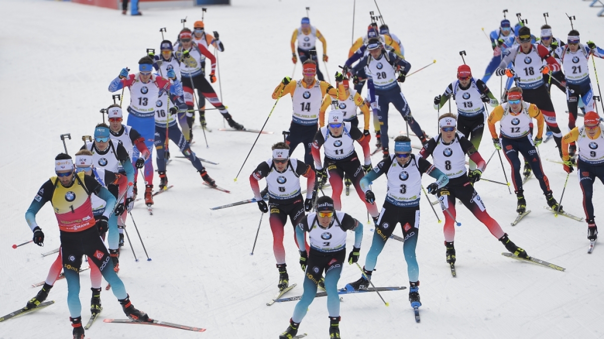 Die Biathlon-Weltmeisterschaft gastiert vom 13.02. bis zum 23.02.20 in Antholz. (Foto)