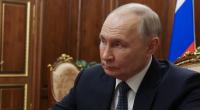 Wladimir Putin schien bei einer Veranstaltung aufgebracht gewesen zu sein.