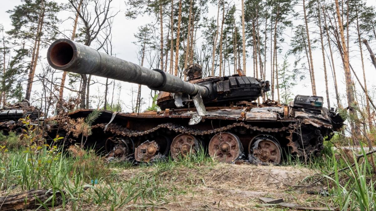 Gegen die Raketensprengk&ouml;pfe ukrainischer Baba-Jaga-Drohnen verm&ouml;gen selbst die stabilsten russischen Panzer nicht viel auszurichten (Symbolfoto). (Foto)