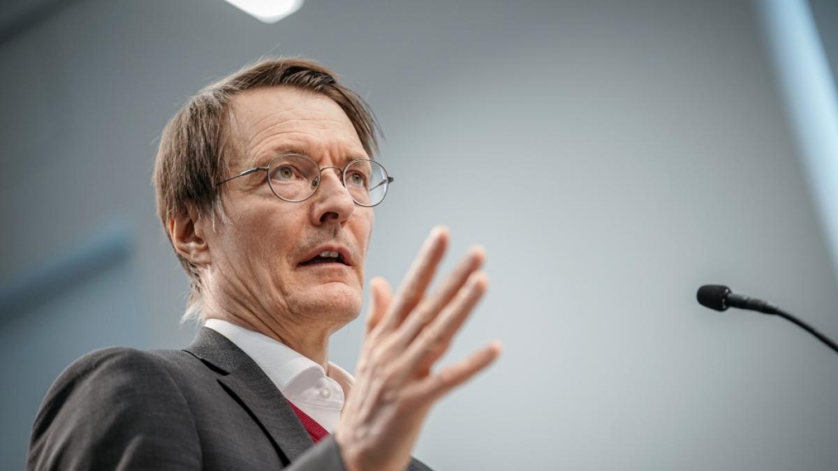 Gesundheitsminister Karl Lauterbach wurde angezeigt. (Foto)