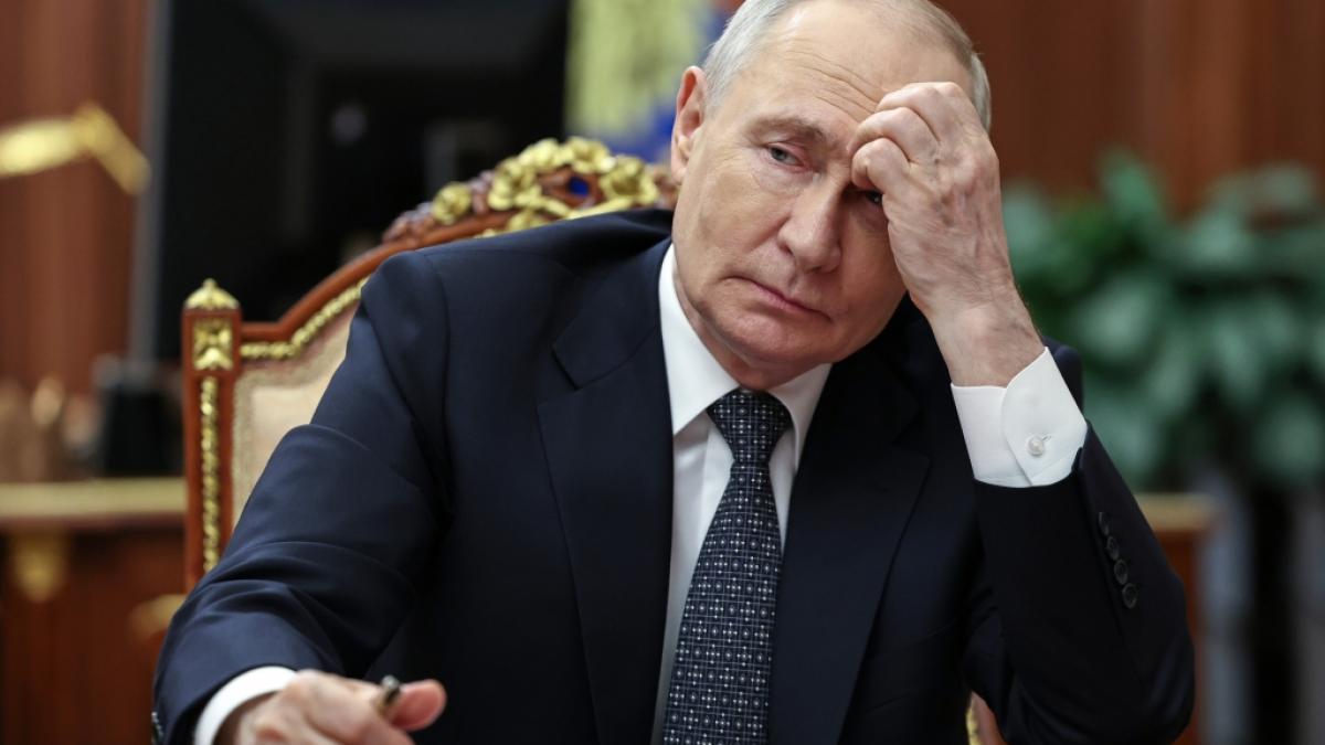 Wladimir Putin steckt in der Zwickm&uuml;hle: Obwohl Russland massive Erd&ouml;lvorkommen vorweisen kann, &auml;chzt das Land unter einer massiven Treibstoffkrise. (Foto)