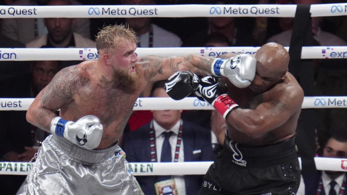 Box-Legende Mike Tyson hatte keine Chance gegen Jake Paul. (Foto)