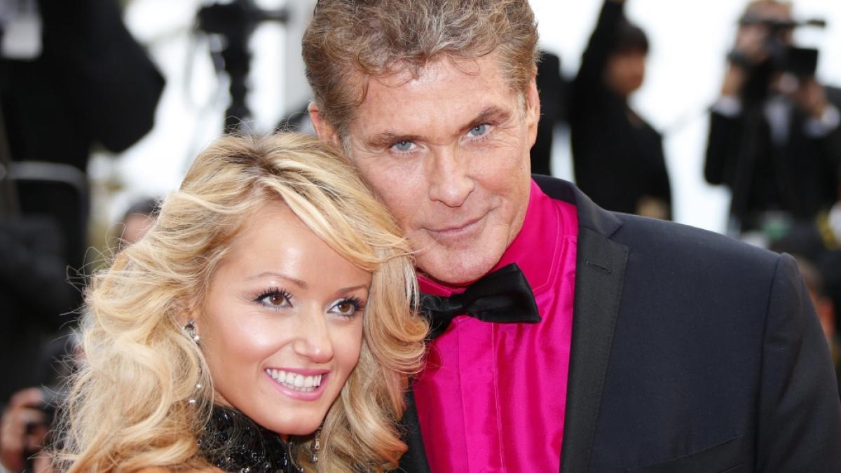 David Hasselhoff und seine Frau Hayley Roberts bei der Filmpremiere&nbsp;"Jeune  Jolie" beim Cannes Filmfestival. (Foto)