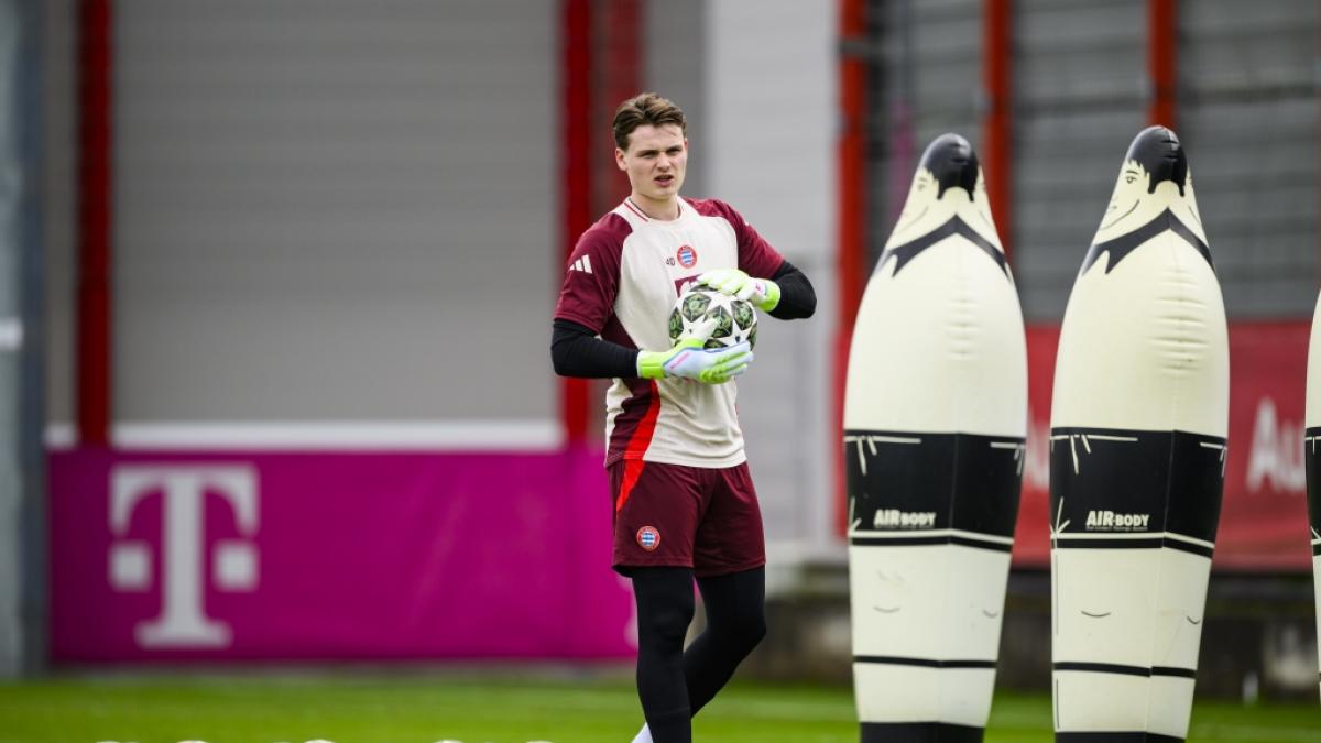 Ersatztorwart Jonas Urbig kann heute im Spiel Inter Mailand gegen Bayern M&uuml;nchen zum Champions-League-Helden werden (Foto)