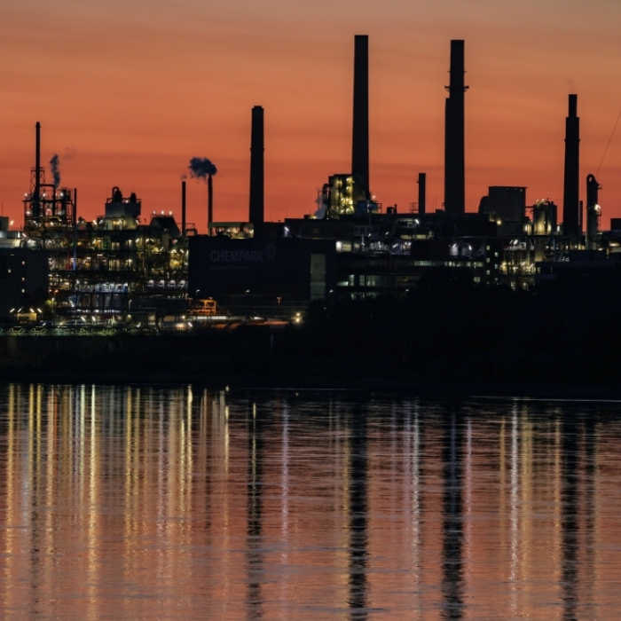 Die Stadt Leverkusen steht für die Chemieindustrie am Rhein