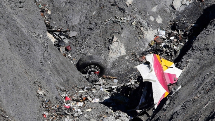 Die Germanwings-Maschine Flug 4U9525 zerschellte am 24.März 2015 in den französischen Alpen.