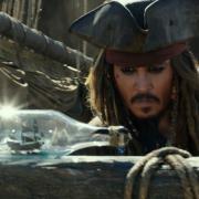 Johnny Depp als Pirat Jack Sparrow in 