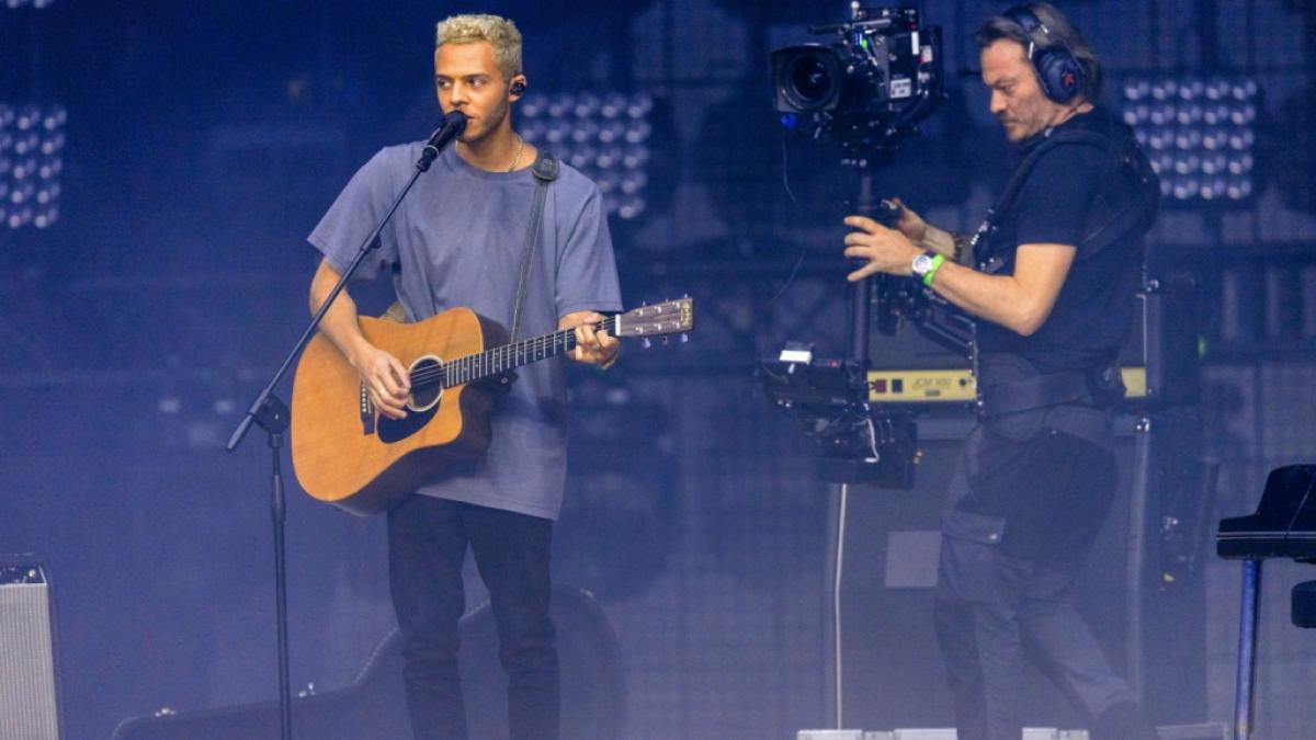 Malik Harris vertrat Deutschland beim ESC 2022 mit seinem Song "Rockstars". (Foto)