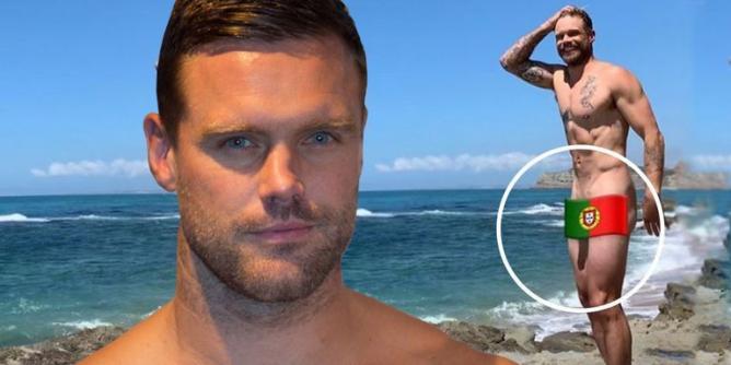 Schattenspiel: Rugby-Star zeigt aus Versehen sein bestes Stück
