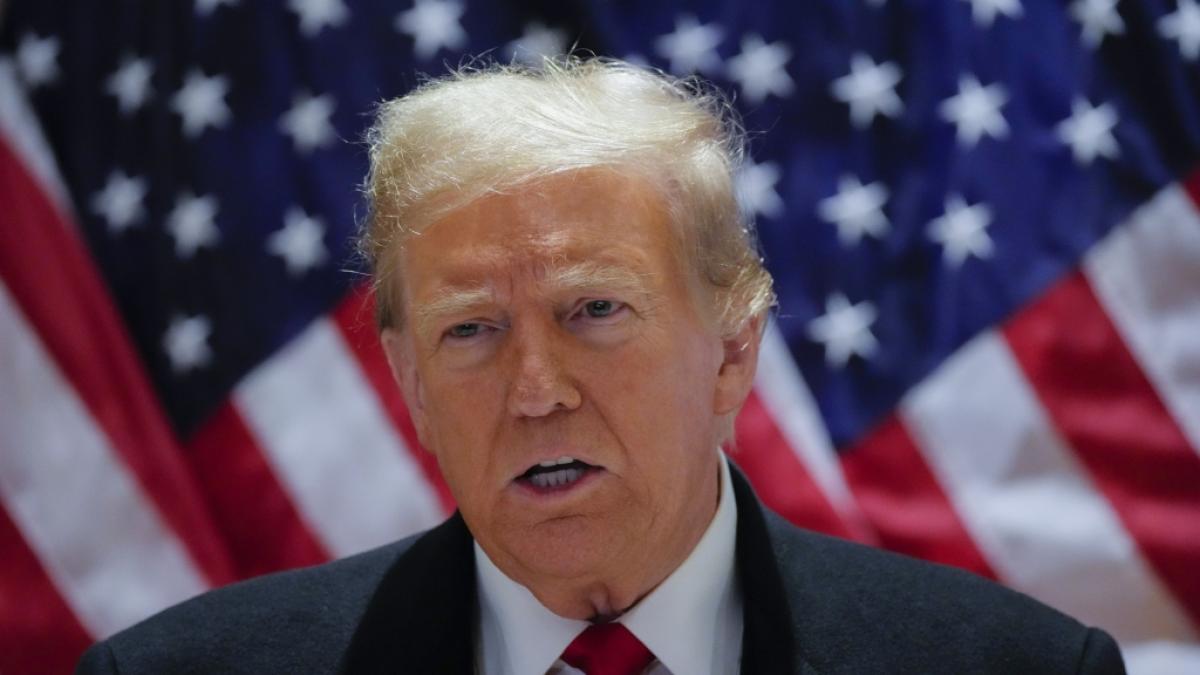 Donald Trump erntete Senil-Spott nach seinem Auftritt. (Foto)
