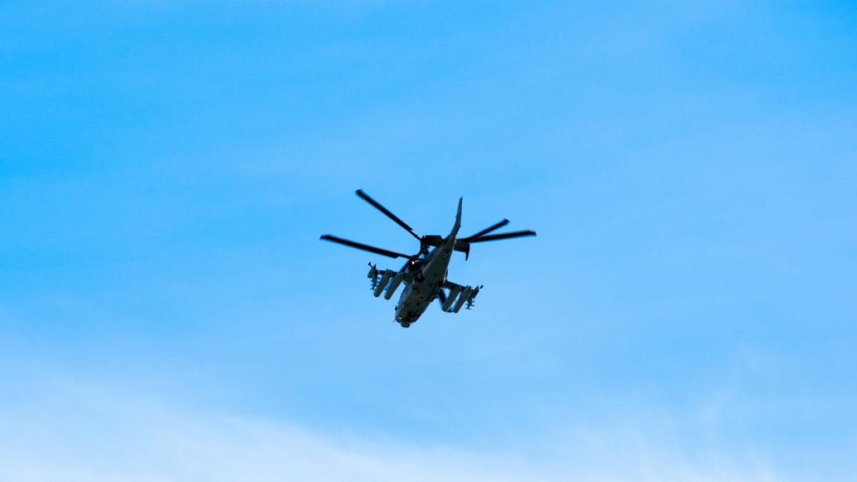 Eine ukrainische Einheit soll einen Russen-Hubschrauber zerst&ouml;rt haben (Symbolfoto). (Foto)