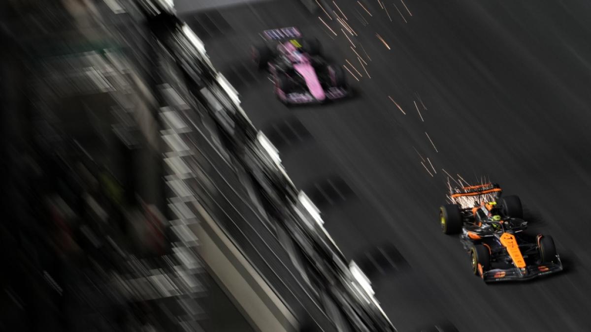 Der argentinische Fahrer&nbsp;Franco Colapinto crashte beim&nbsp;Qualifying in Las Vegas in einer Kurve in eine Mauer. Das Rennen musste unterbrochen werden (Symbolbild). (Foto)