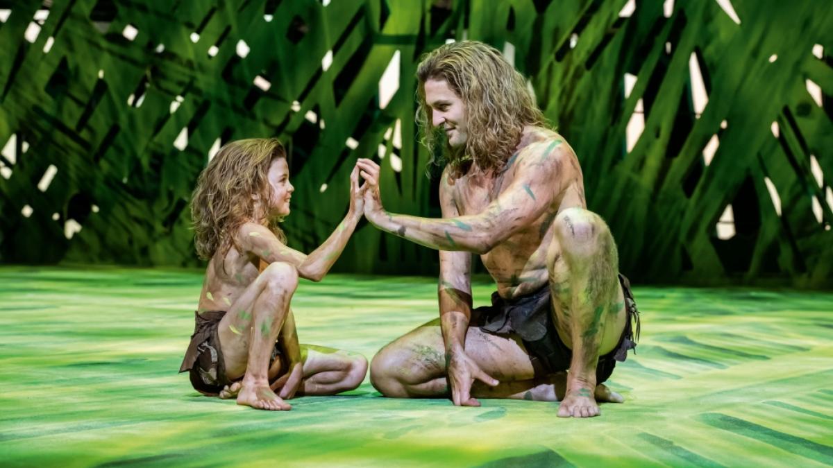 F&uuml;r "Tarzan"-Darsteller Alexander Klaws geht mit dem gemeinsamen Auftritt mit Sohn Lenny ein Traum in Erf&uuml;llung. (Foto)