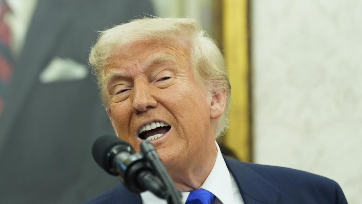 Donald Trump tobt, nachdem der Leitzins durch die US-Notenbank Federal Reserve nicht gesenkt wurde. (Foto)