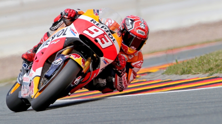 Marc Márquez ist auf dem Sachsenring eine Klasse für sich.