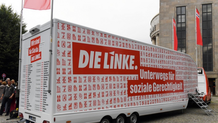 Die Linke geht mit dem Slogan