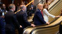 Als US-Präsident Donald Trump und First Lady Melania Trump im UN-Hauptquartier in New York eintrafen, fiel plötzlich die Rolltreppe aus.