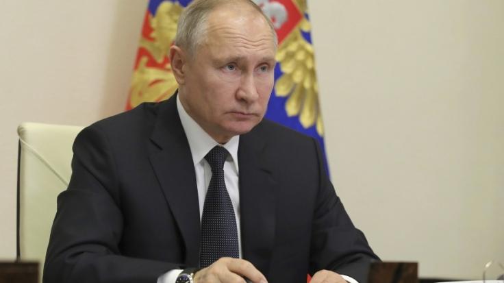 Wladimir Putin wurde vor laufender Kamera