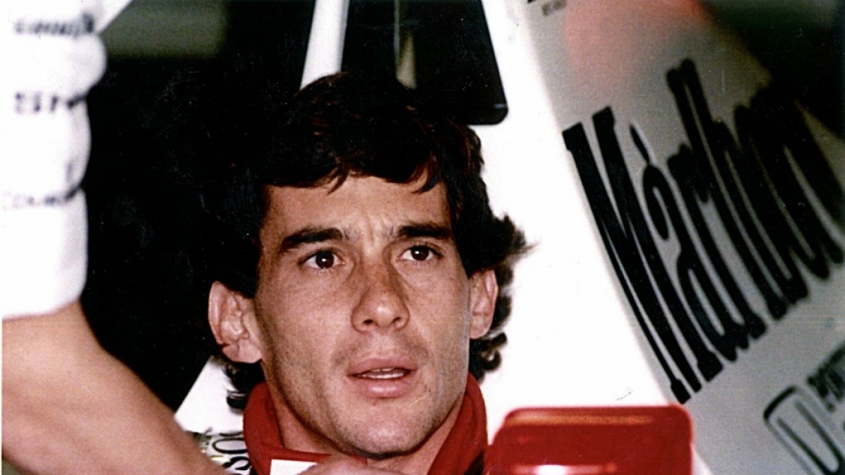 Der brasilianische Formel-1-Pilot Ayrton Senna verungl&uuml;ckte im Mai 1994 beim Gro&szlig;en Preis von San Marino in Imola t&ouml;dlich. (Foto)