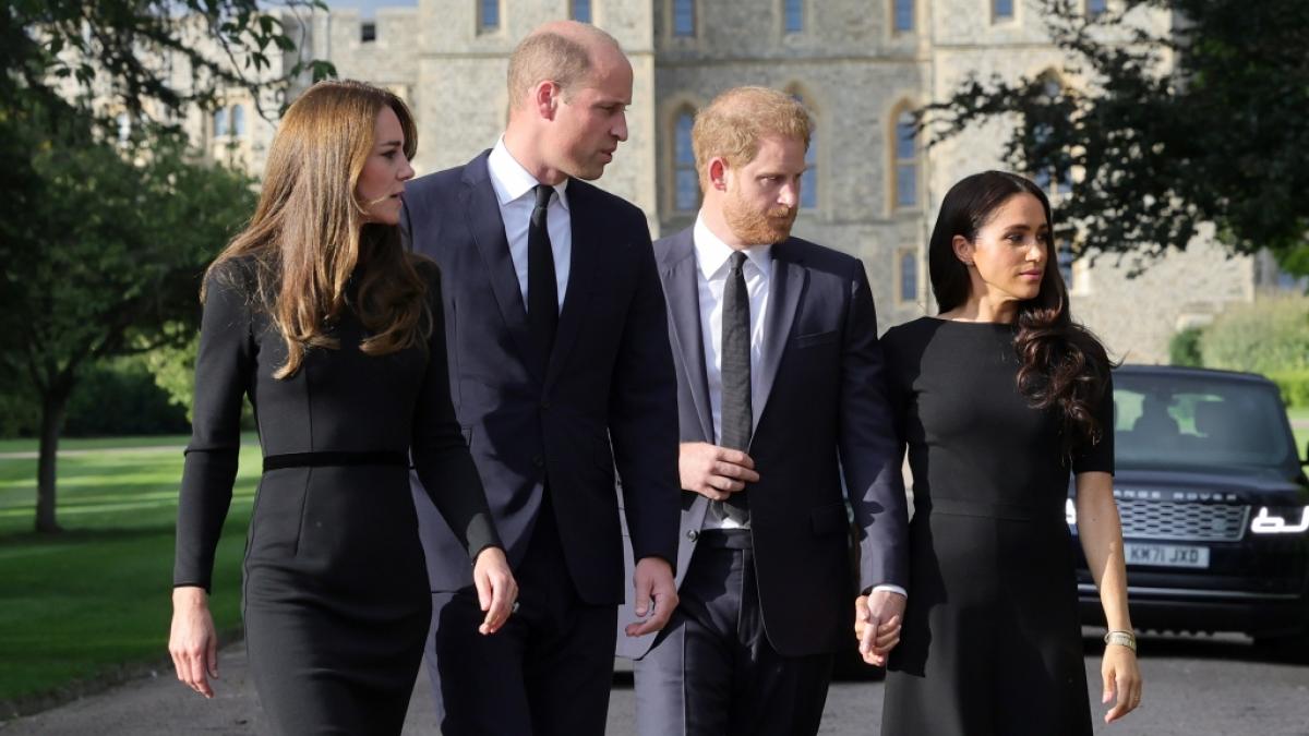 In der &Ouml;ffentlichkeit bilden Prinzessin Kate, Prinz William, Prinz Harry und Meghan Markle eine geschlossene Einheit - hinter den Kulissen herrscht nach einem Mega-Krach seit Jahren Eisesk&auml;lte. (Foto)