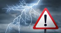 Der Deutsche Wetterdienst warnt aktuell vor schweren Gewittern.