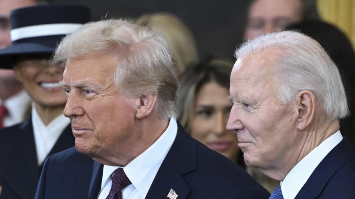 Donald Trump (l.) sind die Begnadigungen von Ex-US-Pr&auml;sident Joe Biden (r.) in den letzten Tagen seiner Amtszeit ein Dorn im Auge. (Foto)