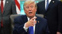 Donald Trump schien im Oval Office erneut bei einem Presstermin fast einzuschlafen.