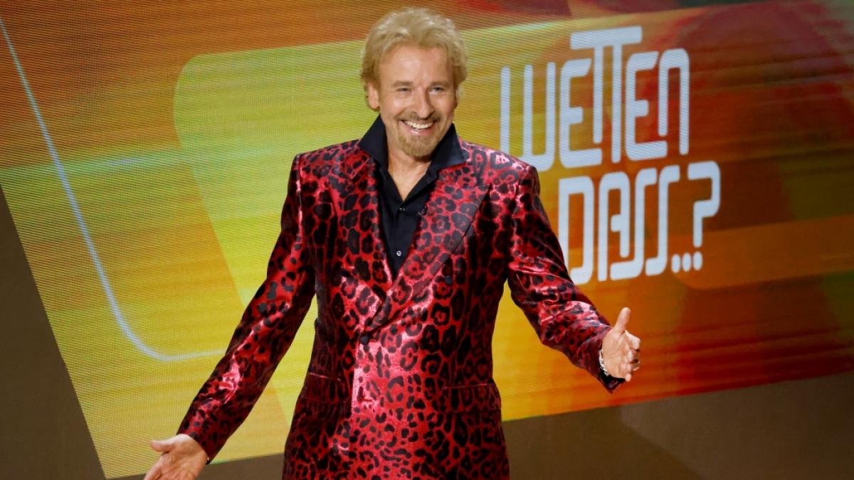 Thomas Gottschalk moderiert am 25. November 2023 zum letzten Mal&nbsp;"Wetten, dass..?". (Foto)