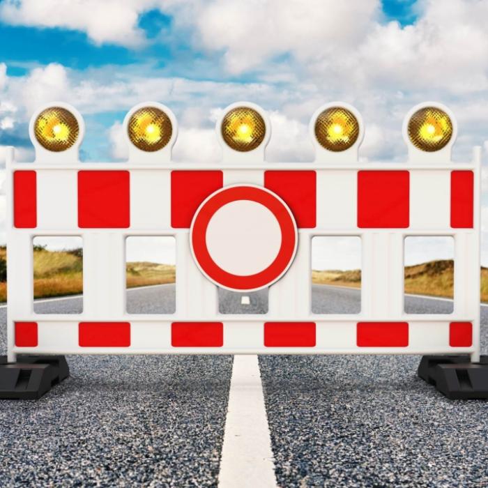Sperrung auf der B1 auf Höhe Burgstemmen voraussichtlich bis Oktober 2026