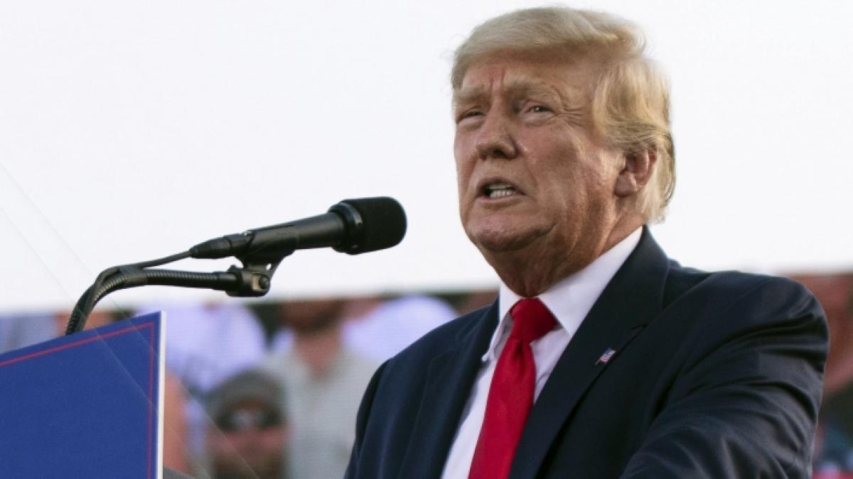 Donald Trump droht ein Nachbarschaftsstreit in Florida. (Foto)