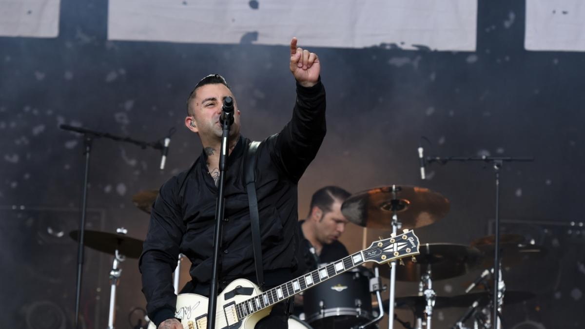 Sammy Amara, S&auml;nger und Gitarrist der deutschen Punk-Band Broilers. (Foto)