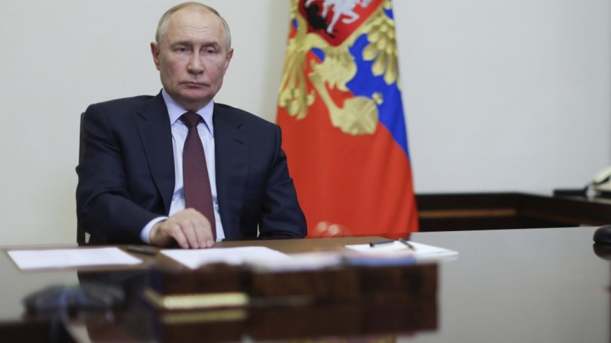 Seit Februar 2022 f&uuml;hrt Wladimir Putin Krieg gegen die Ukraine. (Foto)