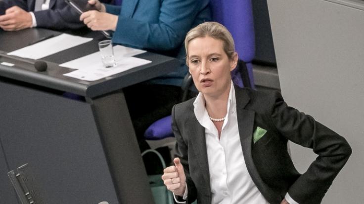 Alice Weidel äußert sich zur Spendenaffäre.