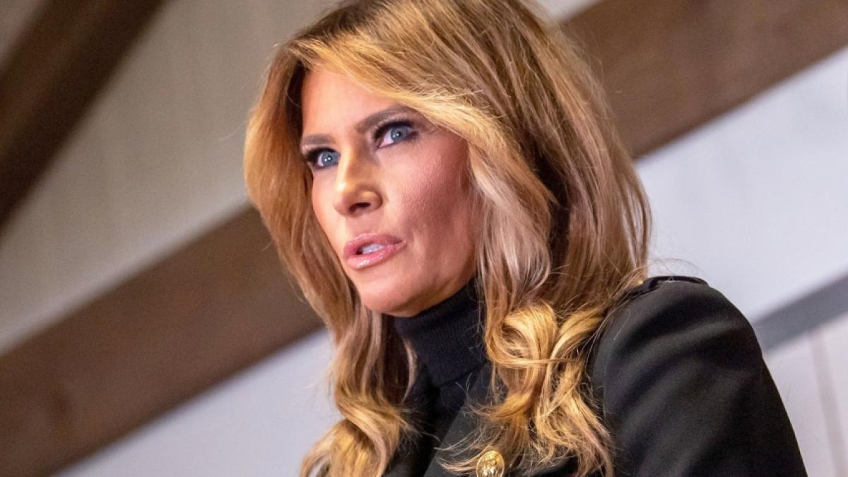 Tritt als First Lady ab: Melania Trump. (Foto)