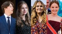 Prinz Christian von Dänemark, Prinzessin Leonor von Spanien, Prinzessin Amalia der Niederlande und Prinzessin Ingrid von Norwegen (v.l.n.r.) müssen derzeit ohne üppige Apanage auskommen.