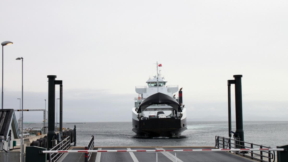 Eine norwegische F&auml;hre ist in Seenot geraten. (Foto)