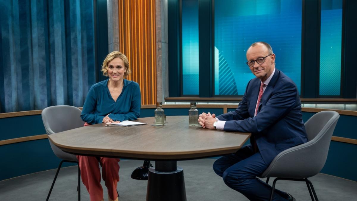 Friedrich Merz war bei Caren Miosga zu Gast. (Foto)