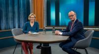 Friedrich Merz war bei Caren Miosga zu Gast.