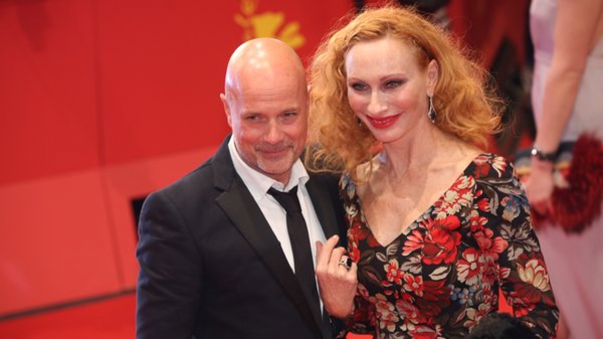 Christian Berkel und seine Frau Andrea Sawatzki. (Foto)