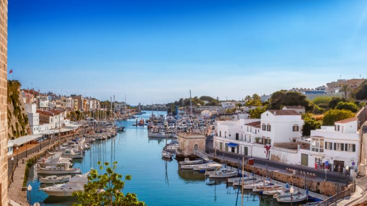 Der Küstenort Ciutadella wurde von einer Rissaga getroffen.