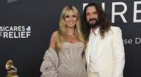 Heidi Klum und Ehemann Tom Kaulitz auf dem roten Teppich bei der 67. Grammy-Verleihung.