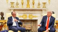 Friedrich Merz und Donald Trump: Ein bizarrer Auftritt im Oval Office.