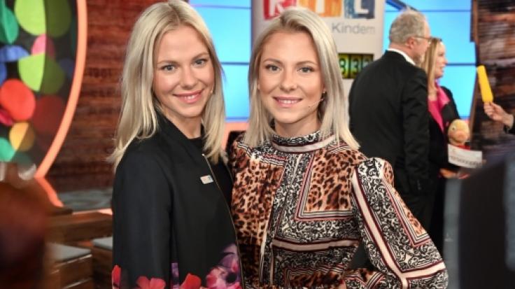 Cheyenne Pahde (l.) zeigte sich auf Instagram überglücklich und