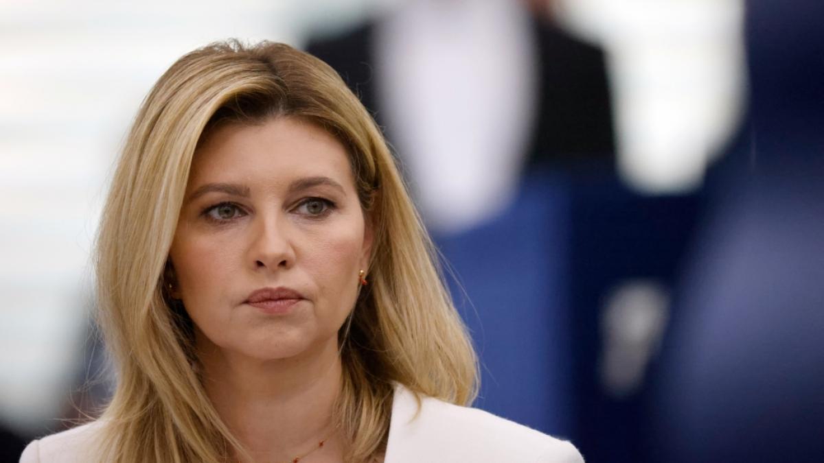 Olena Selenska wird zum Staatsbegr&auml;bnis der Queen erwartet. (Foto)