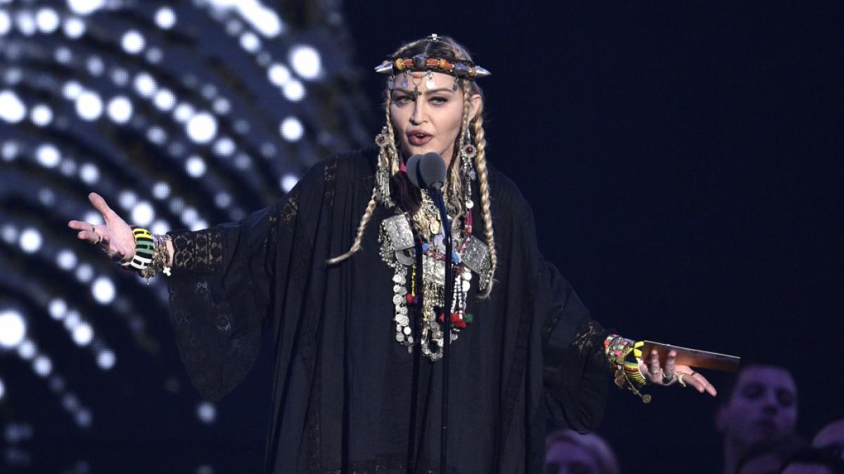 Madonna &uuml;bt Kritik an US-Pr&auml;sident Donald Trump. (Foto)