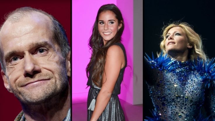 Schauspieler Georg Uecker, Sängerin Sarah Lombardi und Schlagerstar Helene Fischer (v.l.n.r.) schockten ihre Fans mit schlimmen Krankheits-Offenbarungen.