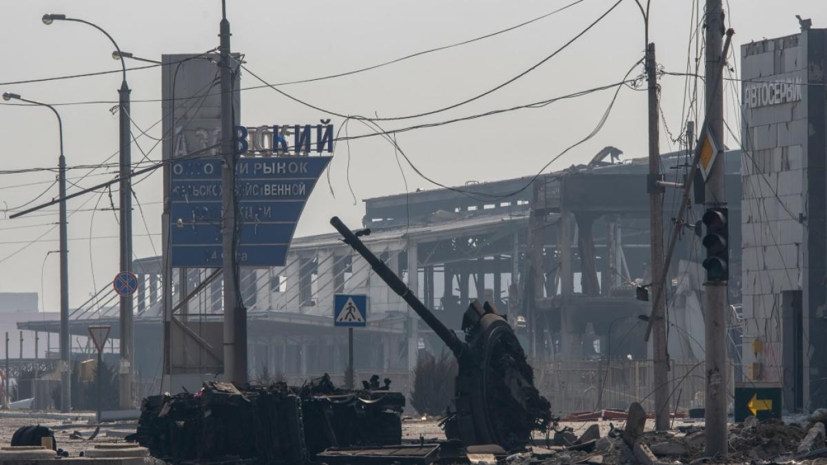 Schock-Bilder zeigen die enorme Zerst&ouml;rung der ukrainischen Stadt Mariupol. (Foto)