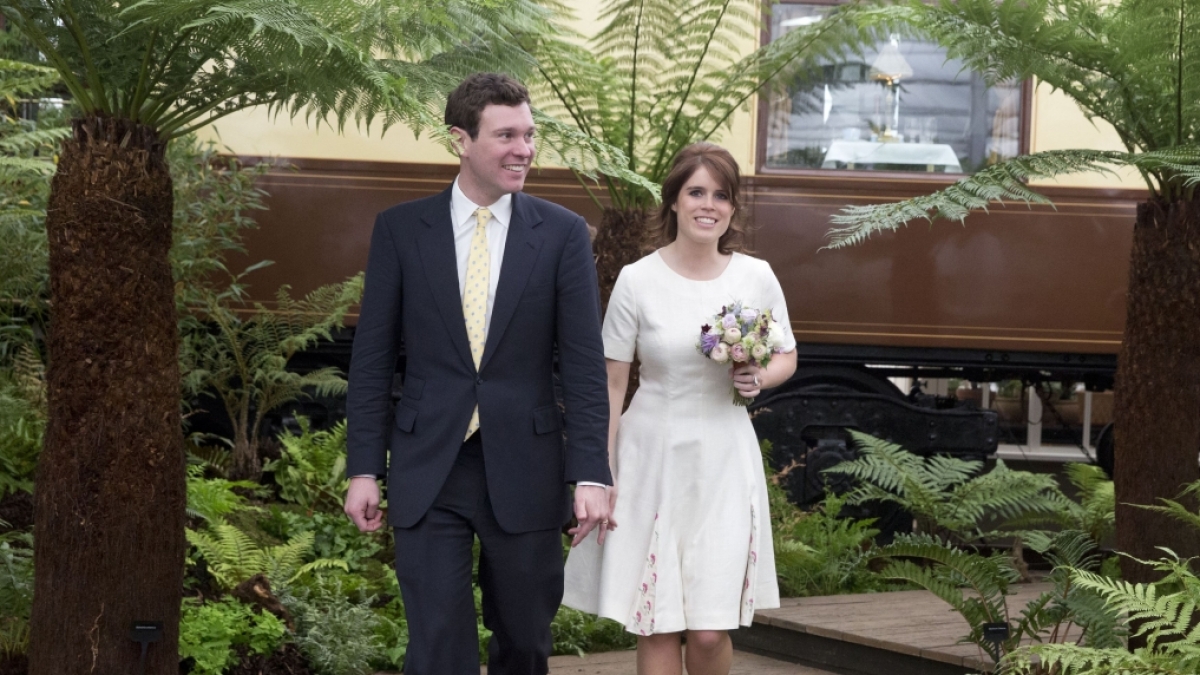 Prinzessin Eugenie von York hat im Herbst 2018 ihren Verlobten Jack Brooksbank geheiratet. (Foto)