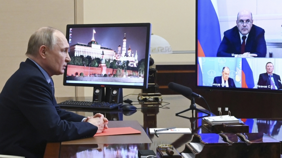 Wladimir Putin f&uuml;hrt seit Februar 2022 Krieg gegen die Ukraine. (Foto)