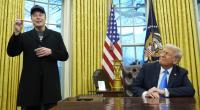 Elon Musk hat gut lachen: Dank der harten Zoll-Politik von US-Präsident Donald Trump soll bei dem SpaceX-Chef ordentlich die Kasse klingeln.